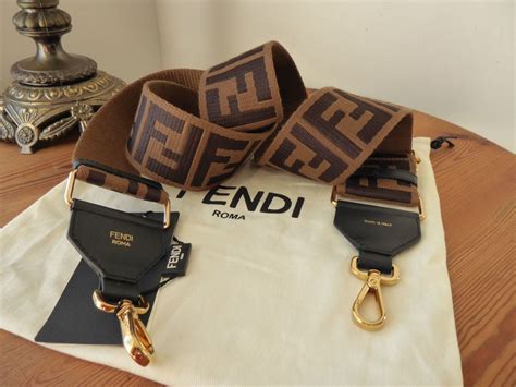 fendi pu shoulder strap|Fendi adjustable strap handbags.